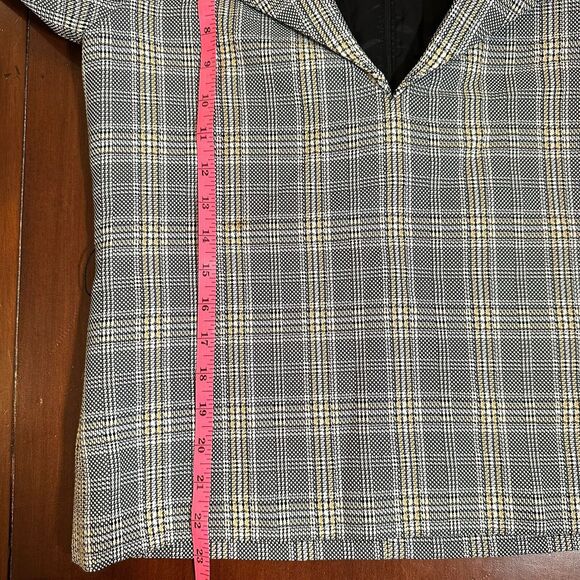 Vintage Fred Rothschild Top 1970s leather belt large collar size small womens - Picture 9 of 12